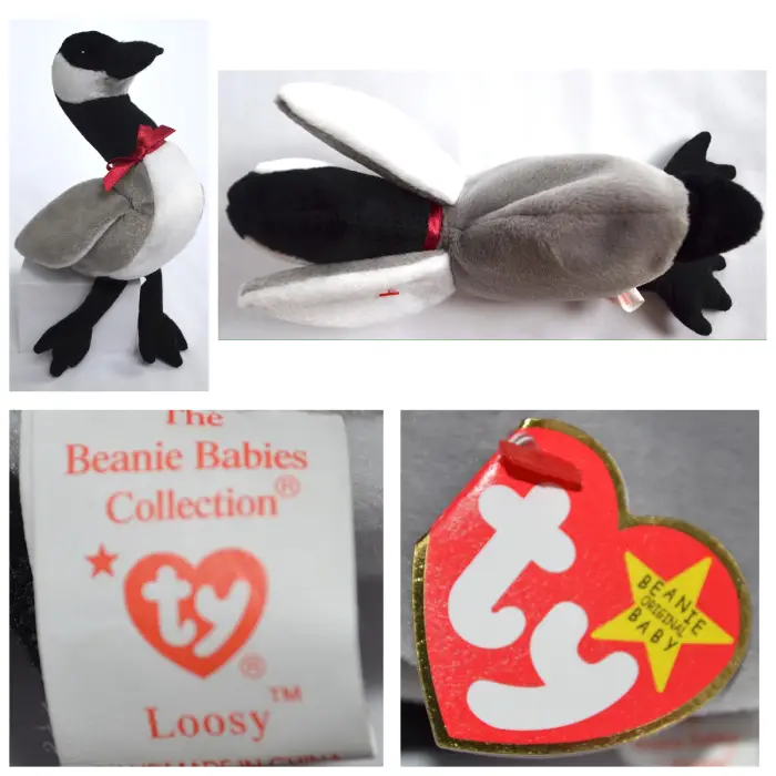 Beanie Babies Loosy the Goose Retired